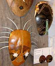 gourd masks by jan